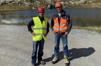 Besuch am St. Gotthard
